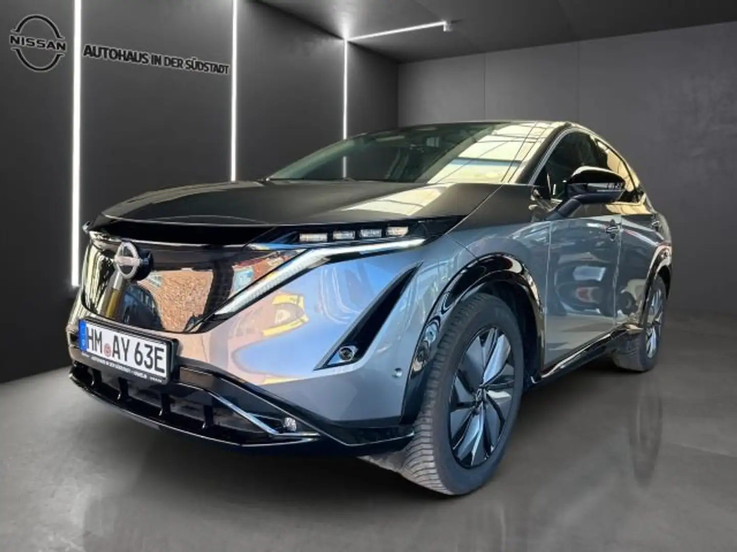 Nissan Ariya Evolve 87 kWh, PGD, BOSE, Kamera, SH, HUD Gris - 2