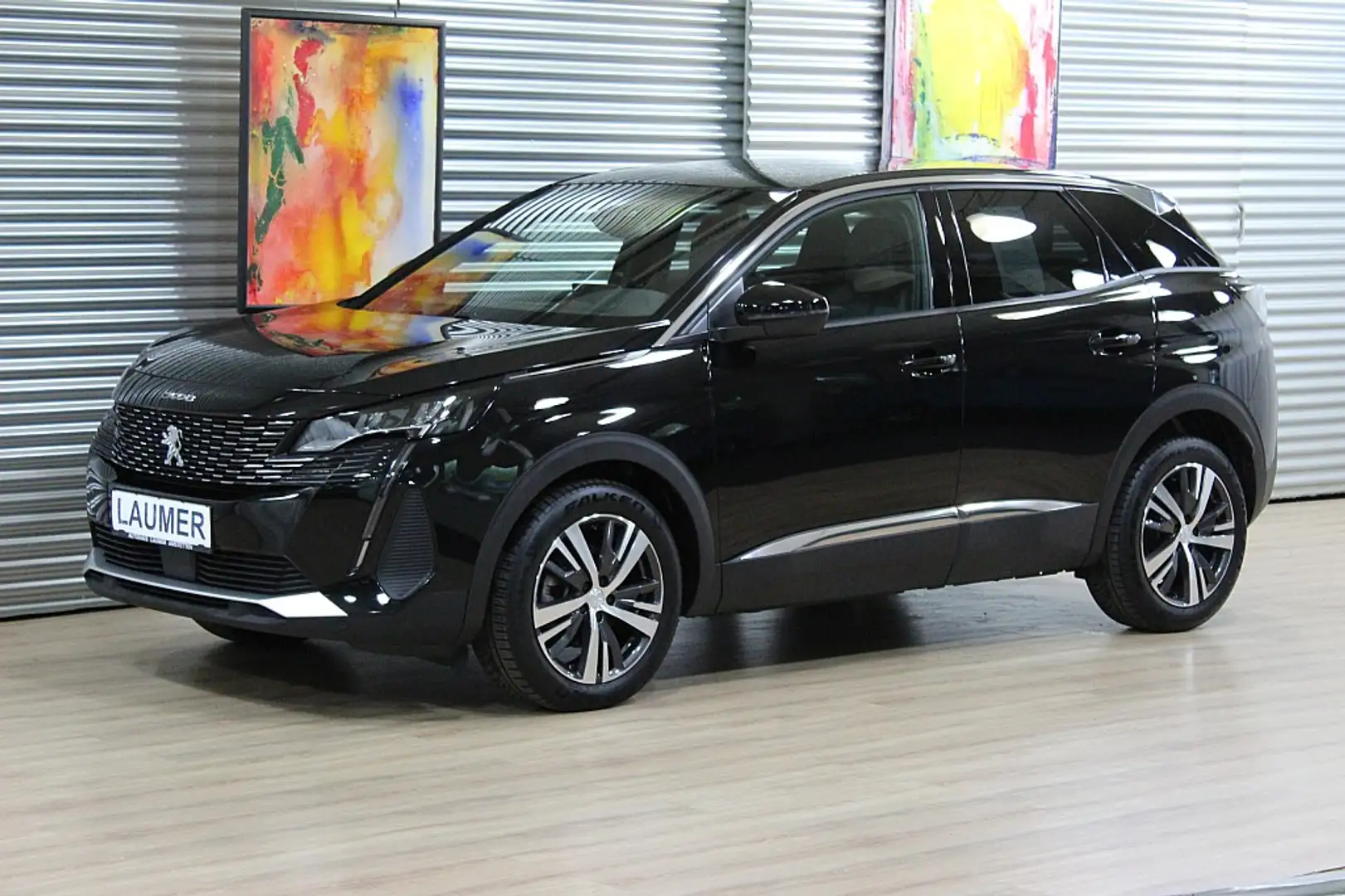 Peugeot 3008 Hybrid 136 E-DCS6 Allure Automatik +Sitzheizung... Schwarz - 1