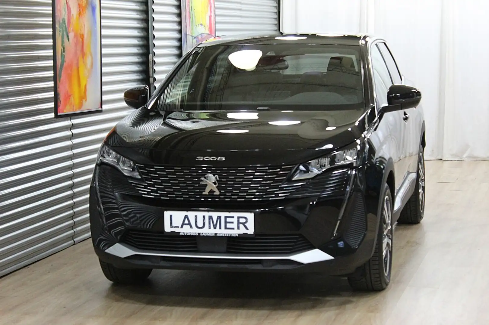Peugeot 3008 Hybrid 136 E-DCS6 Allure Automatik +Sitzheizung... Schwarz - 2