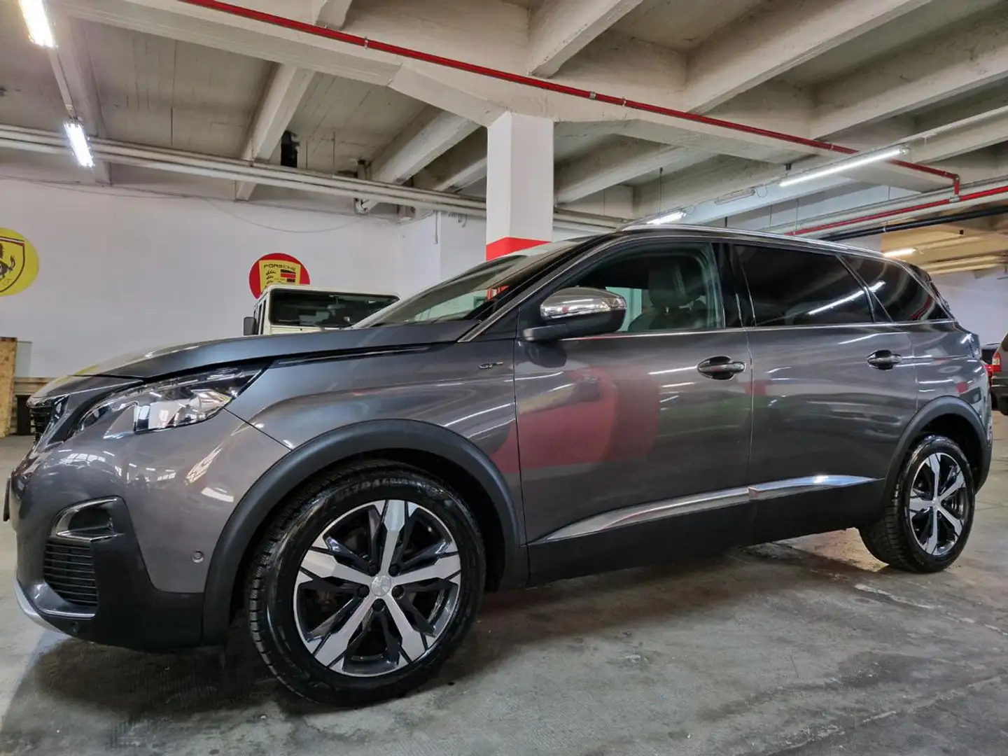Peugeot 5008 BlueHDi 180 S&S EAT8 GT 7 POSTI + KM. 58.000 UNIPR Grigio - 1