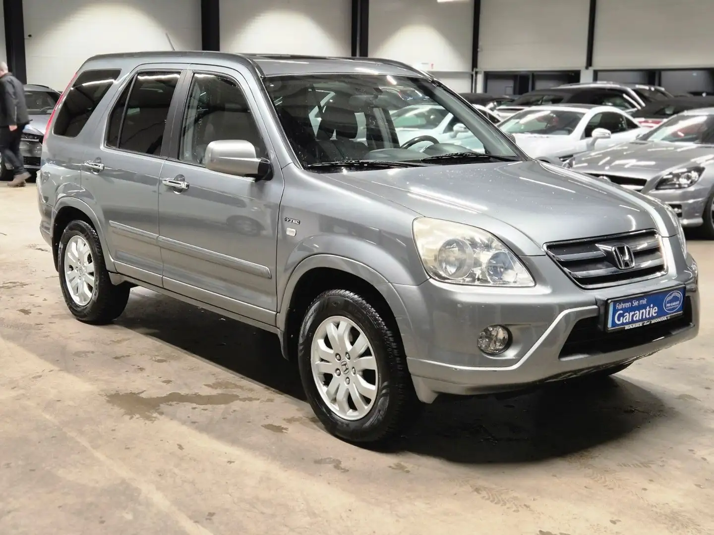 Honda CR-V 2.0 EXECUTIVE LEDER KLIMA TÜV+SERVICE NEU Silber - 2