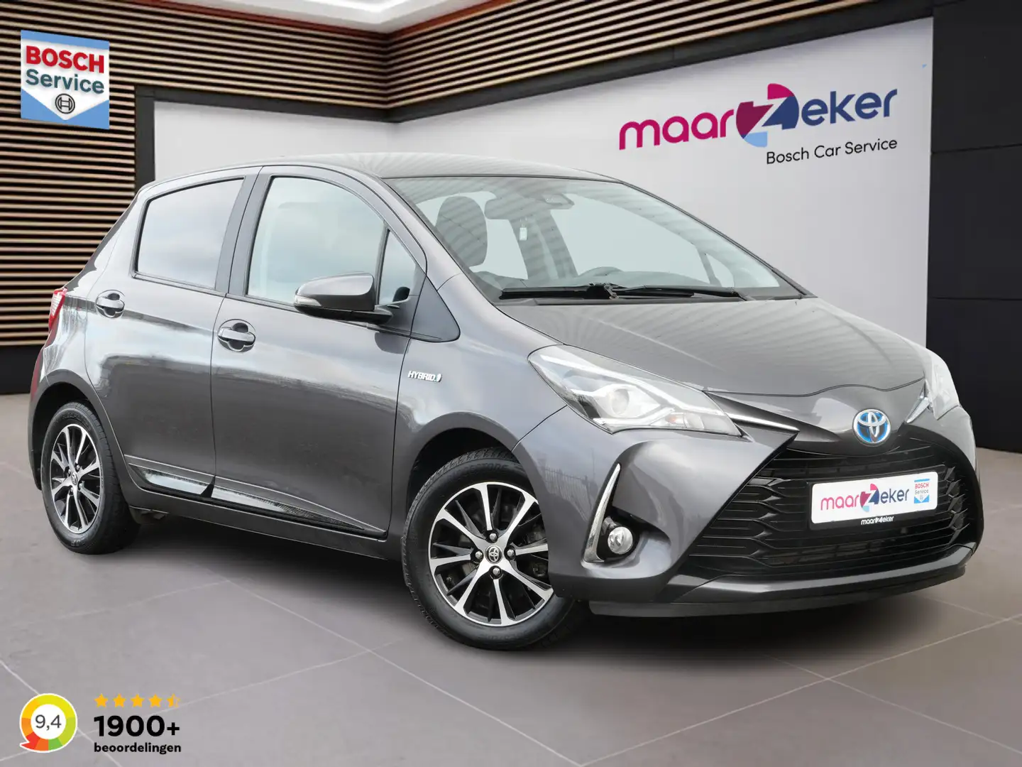 Toyota Yaris 1.5 Hybrid Y20 ✅Stoelverw.✅Lane ass.✅Clima✅Cruise✅ Gris - 1