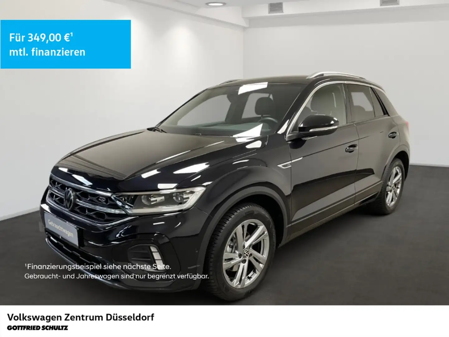 Volkswagen T-Roc 1.5 TSI DSG R-Line Rückfahrkamera Navigation Schwarz - 1