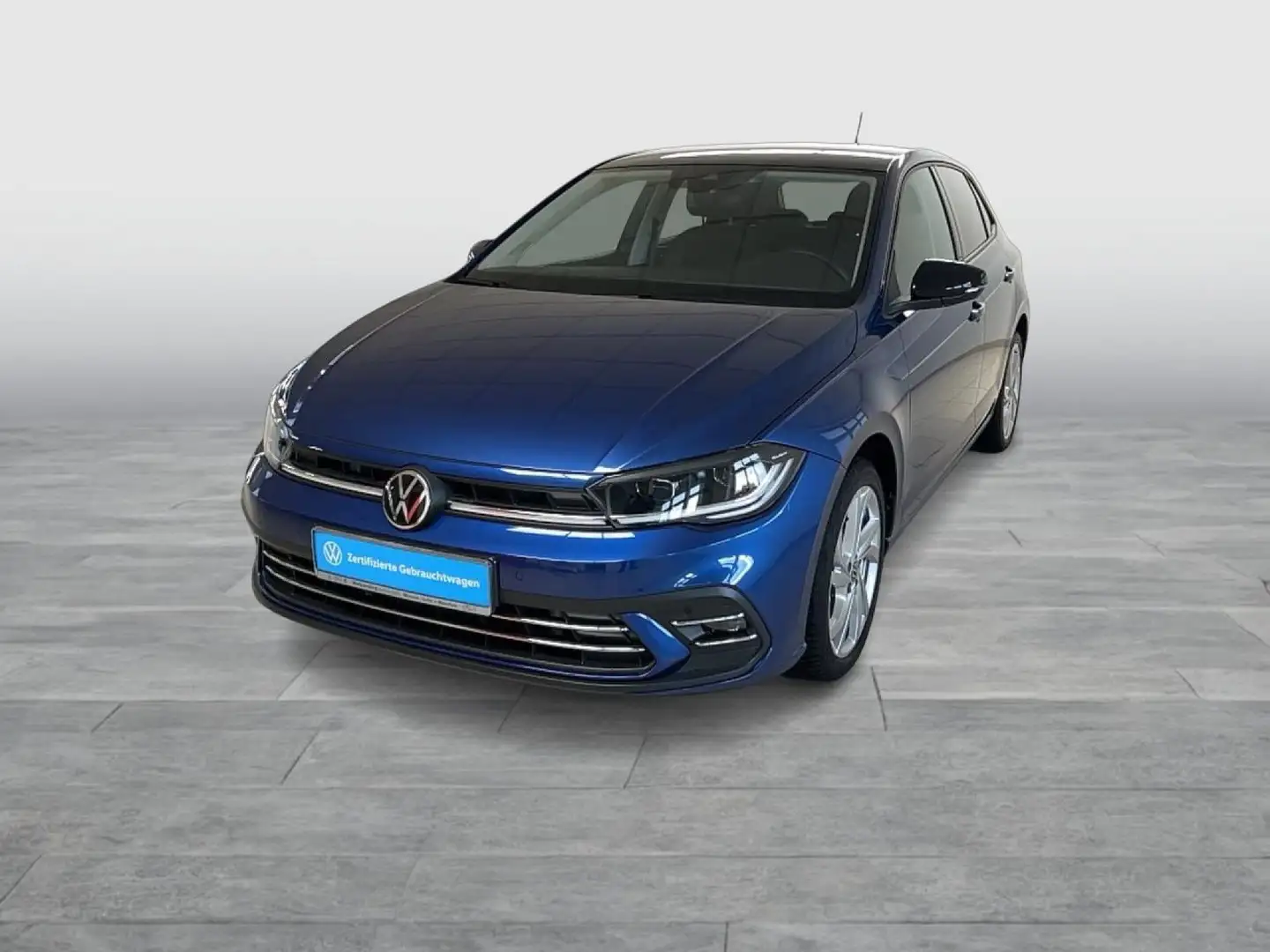 Volkswagen Polo 1.0 TSI DSG Style Bluetooth Navi LED Klima Blau - 2
