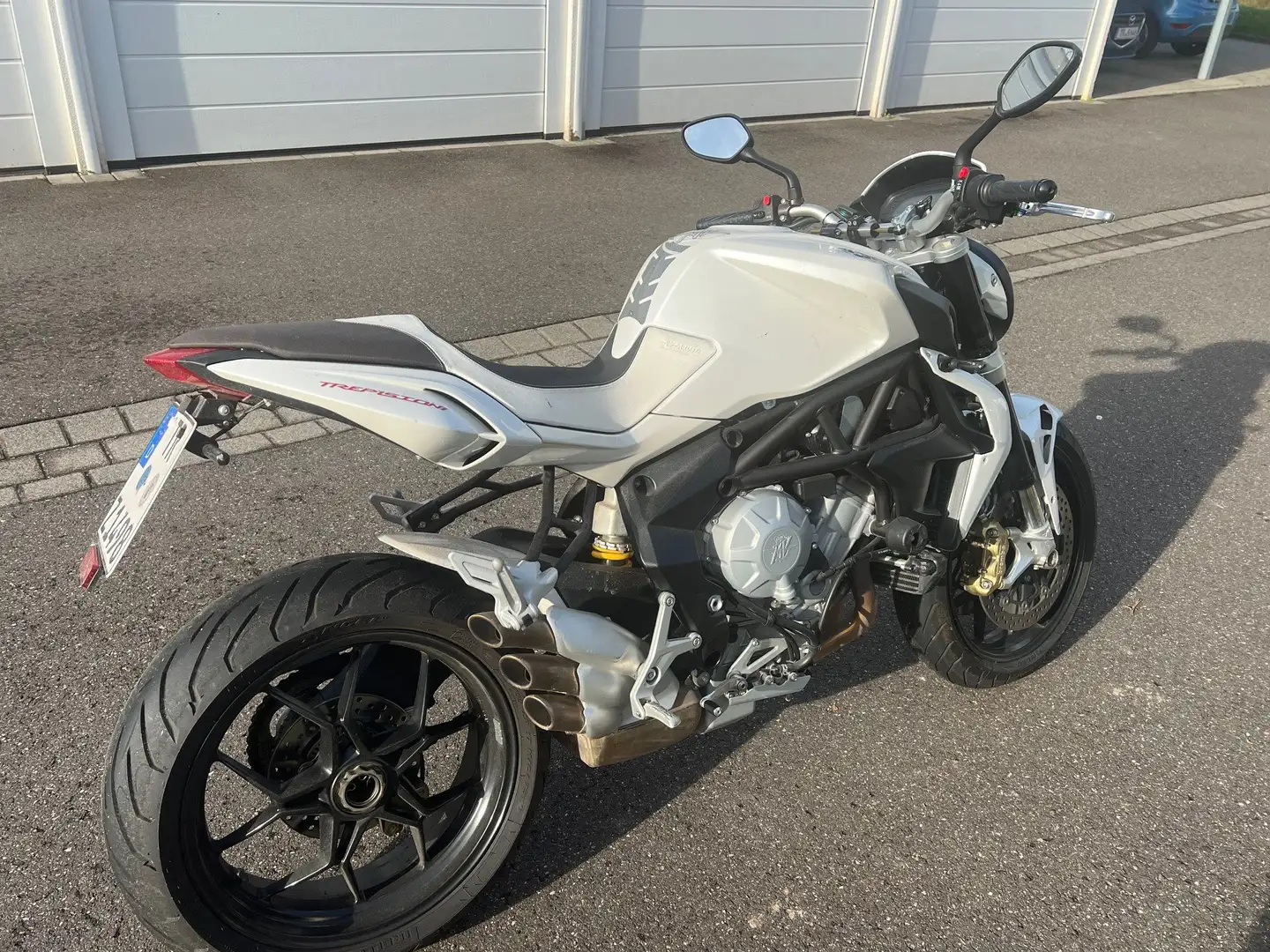 MV Agusta Brutale 675 Blanc - 1