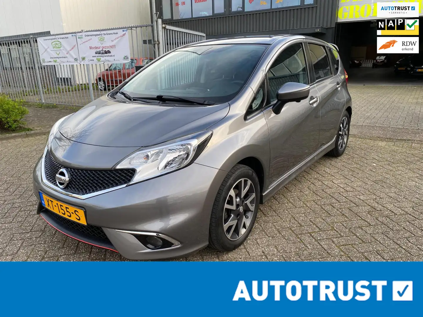 Nissan Note 1.2 DIG-S Tekna l AUTOMAAT l CAM l Keyless Grau - 1