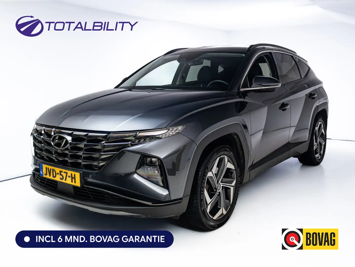 Hyundai TUCSON 1.6 T-GDI PHEV Premium 4WD 266 PK | Stoel- & Stuur Grau - 1