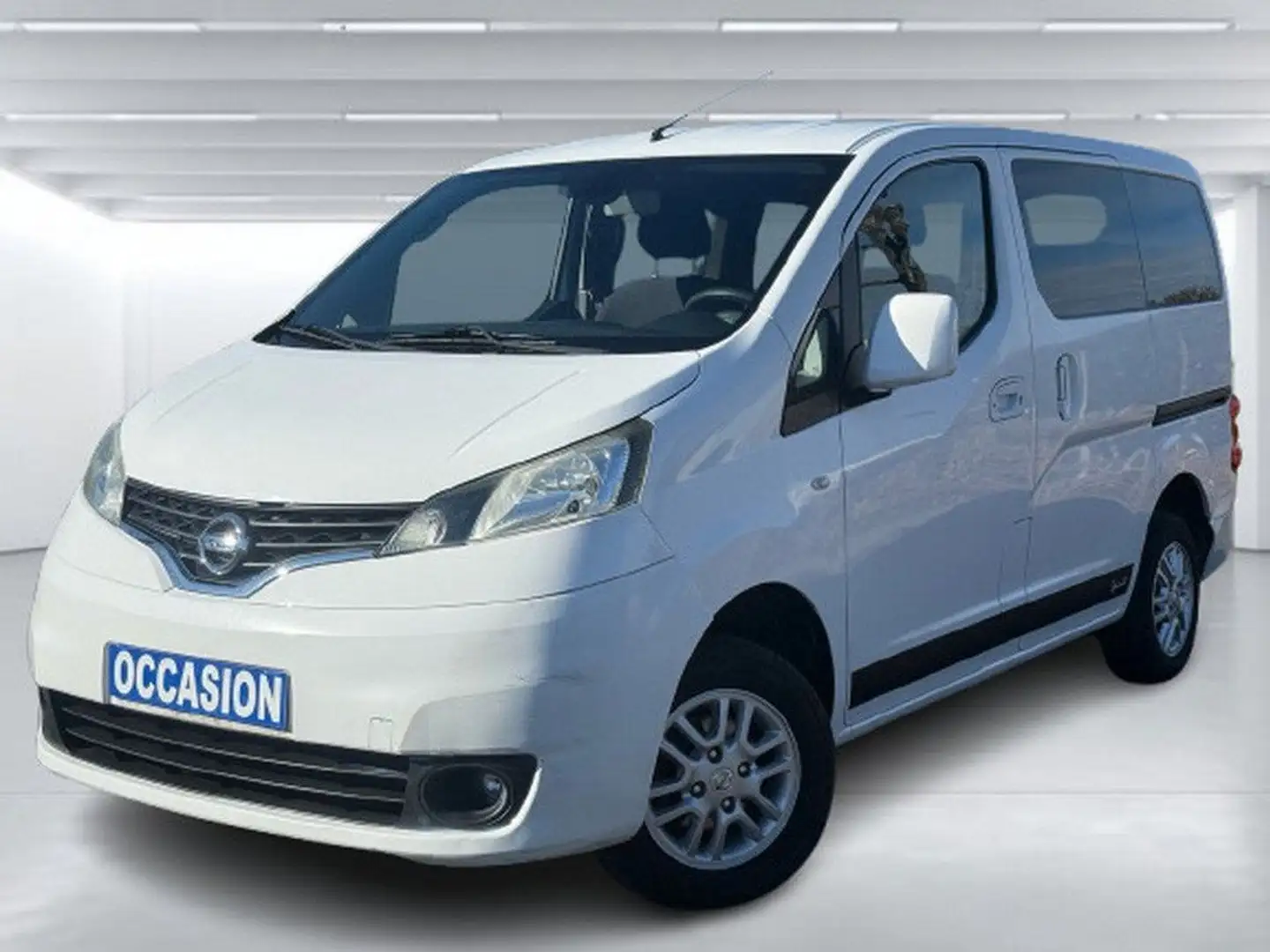 Nissan NV200 1.6i 110ch (7 cv) Blanc 5 places BVM5 EVALIA- SPIR Blanc - 1