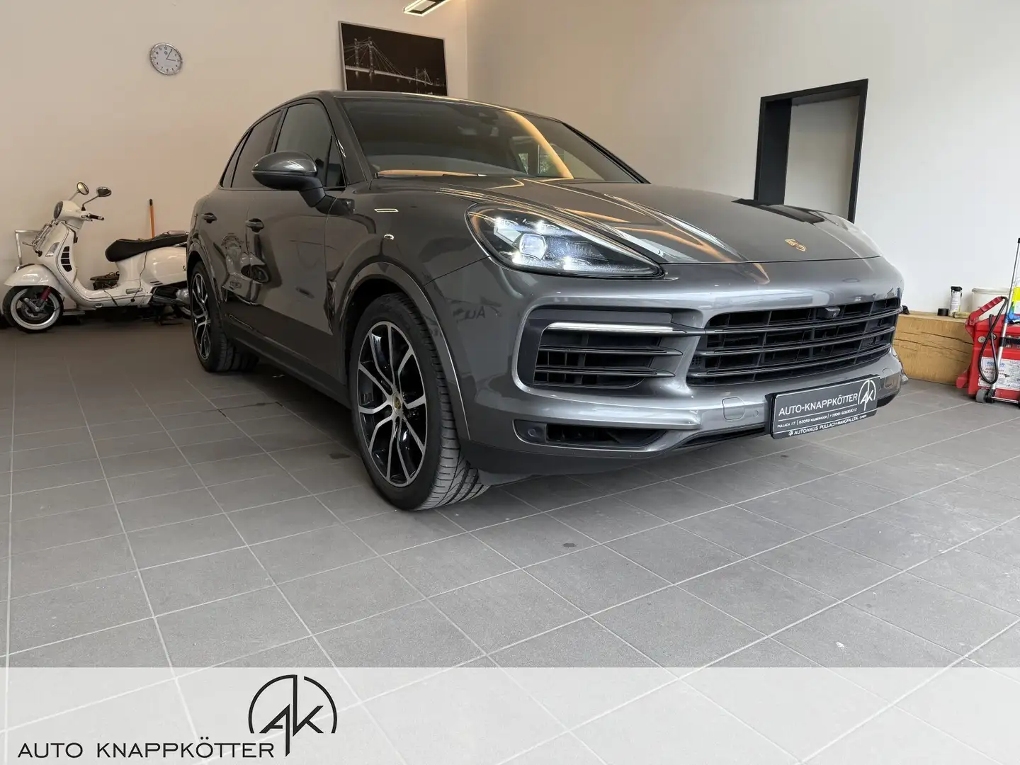 Porsche Cayenne Cayenne S OPF/ Porsche Approved/ (EURO 6d-TEMP) Navi/Pano.-Dach/LED Gris - 2