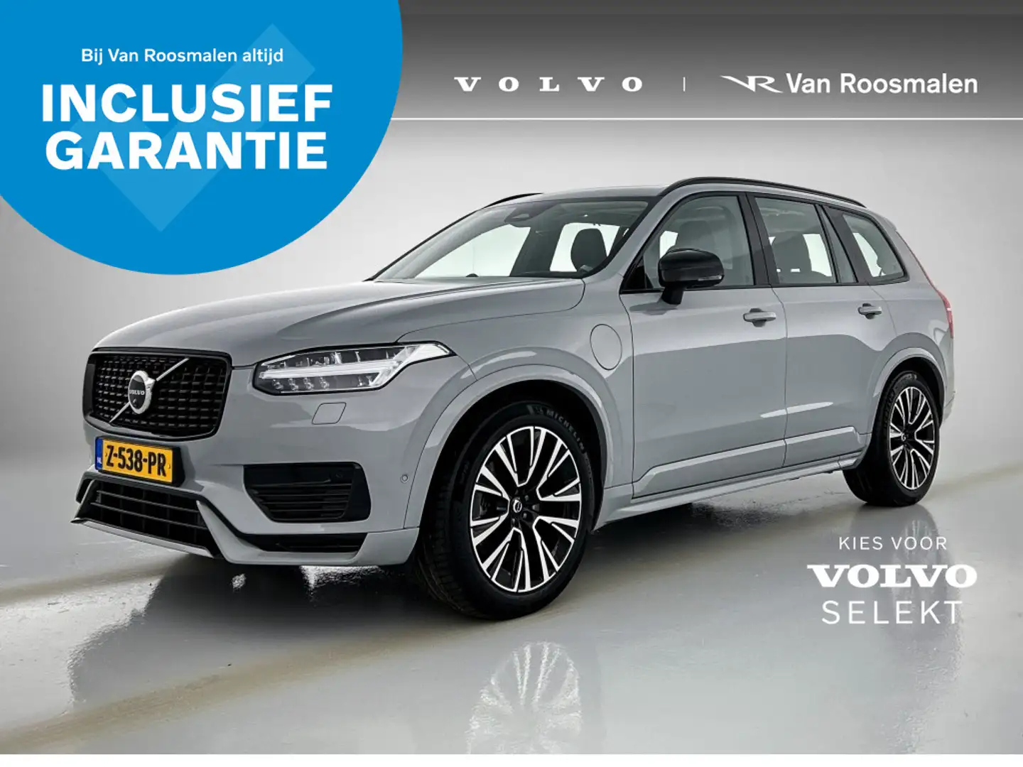 Volvo XC90 2.0 T8 Ultimate | B&W | Luchtvering | Trekhaak | 3 Grijs - 1