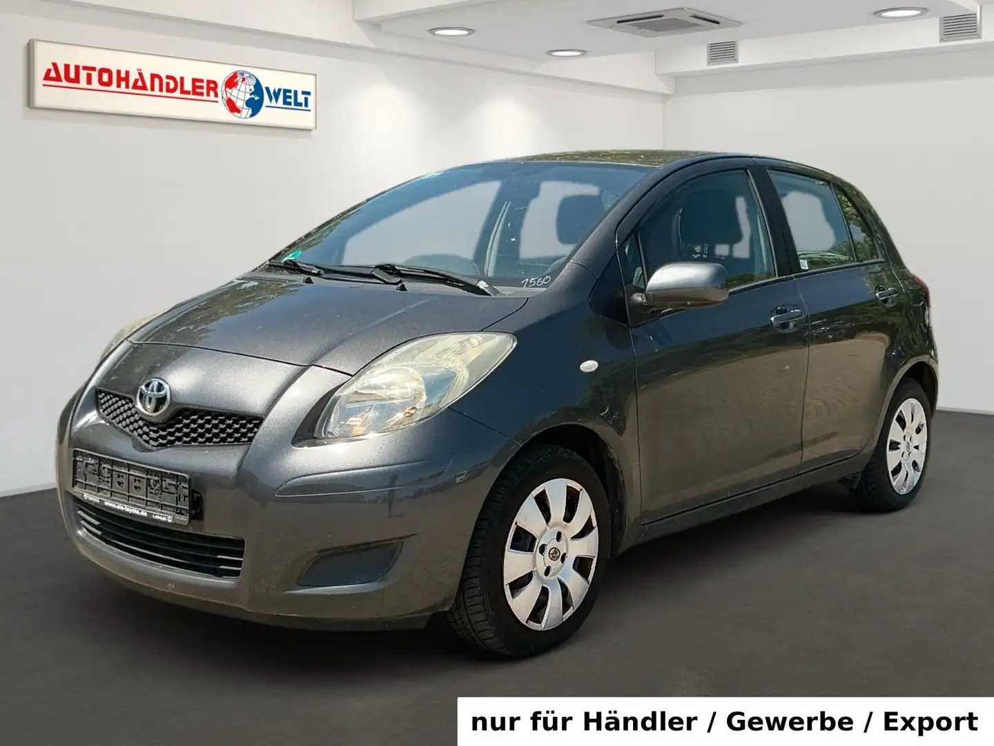 Toyota Yaris 1.0 VVT-i 5-trg. Klimaanlage 1. Hand Grau - 1