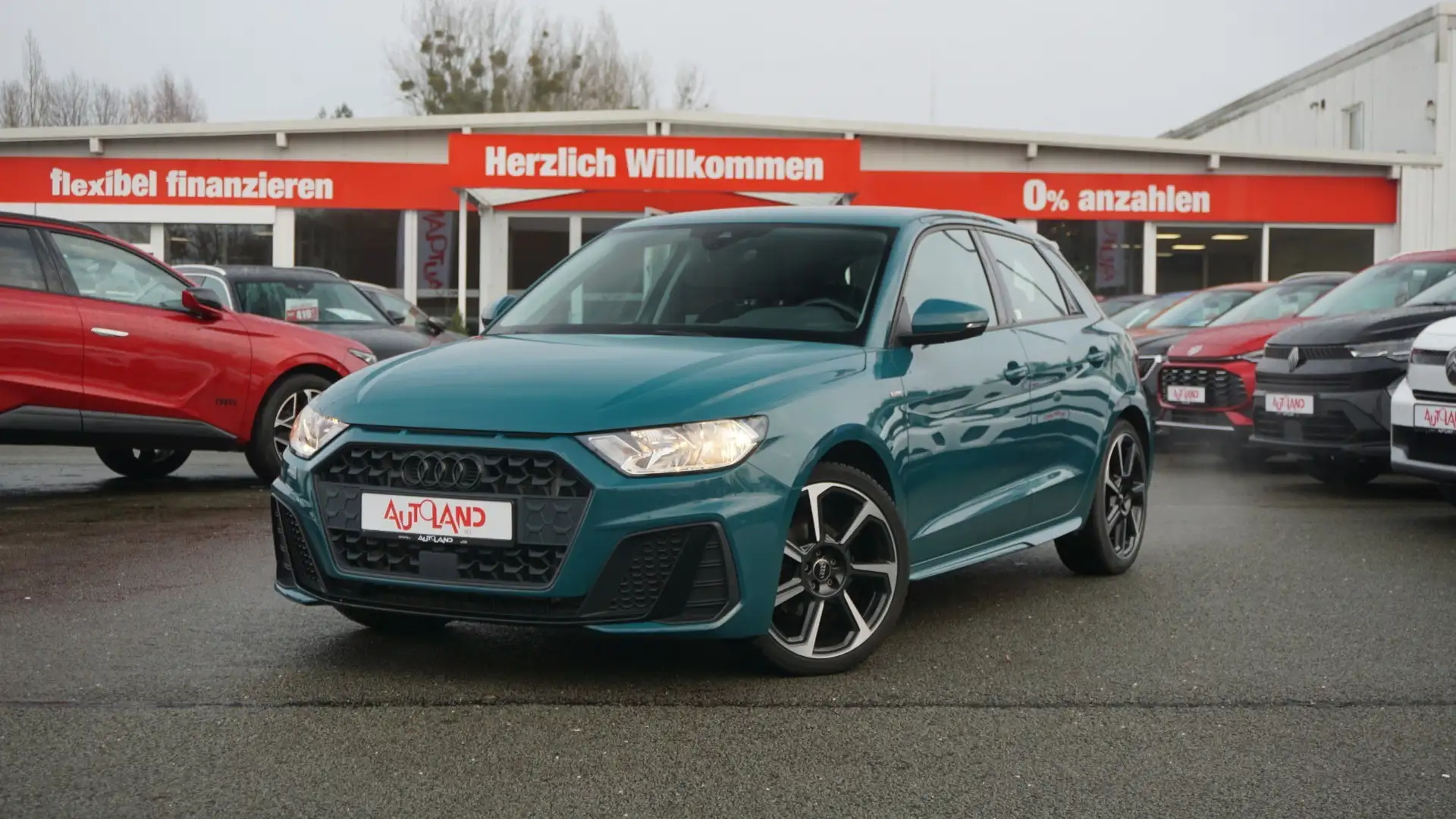 Audi A1 Sportback 35 1.5 TFSI S line Navi Sitzheizung Grün - 2