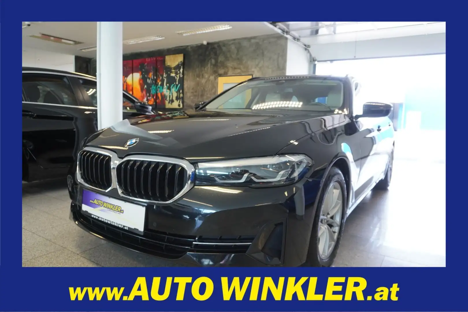 BMW 518 d Touring Aut. LED/Nav. Prof. Noir - 1