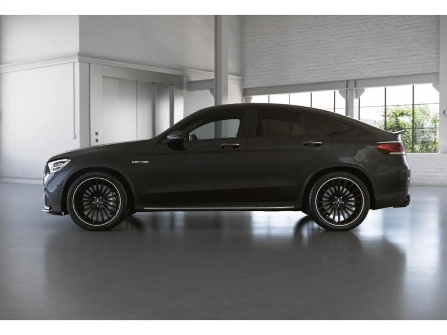 Mercedes-Benz GLC 63 AMG 4M+Coupé+DIST+HUD+SITZKLIMA+PerfAGA Grau - 2