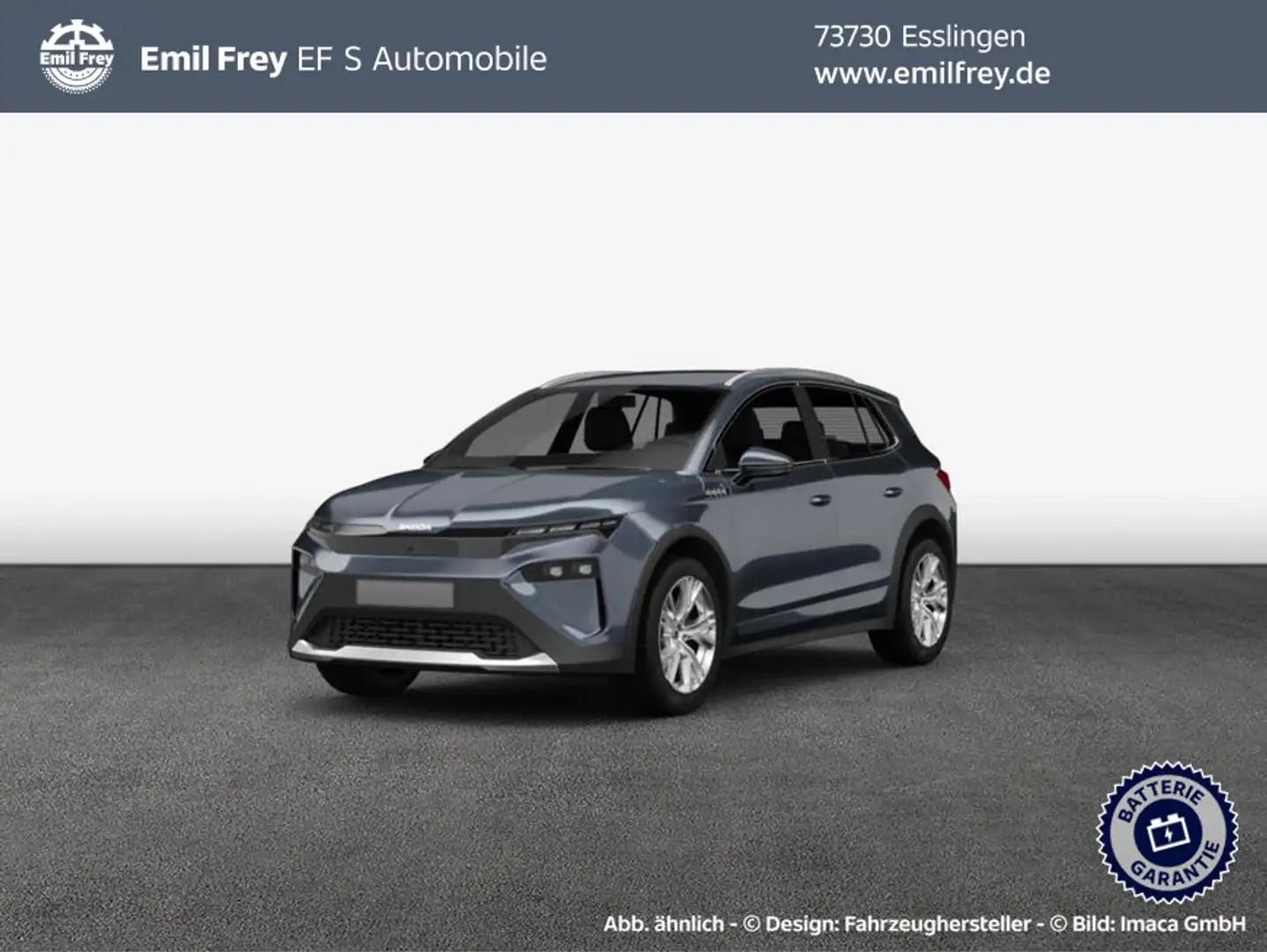 Skoda Elroq 85 First Edition Grijs - 1