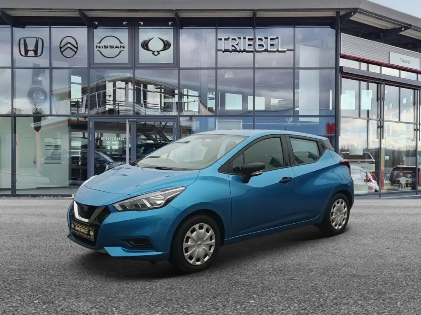 Nissan Micra Visia Plus 1.0 Klima Temp Berganfahrass. Freisprec Blu/Azzurro - 2