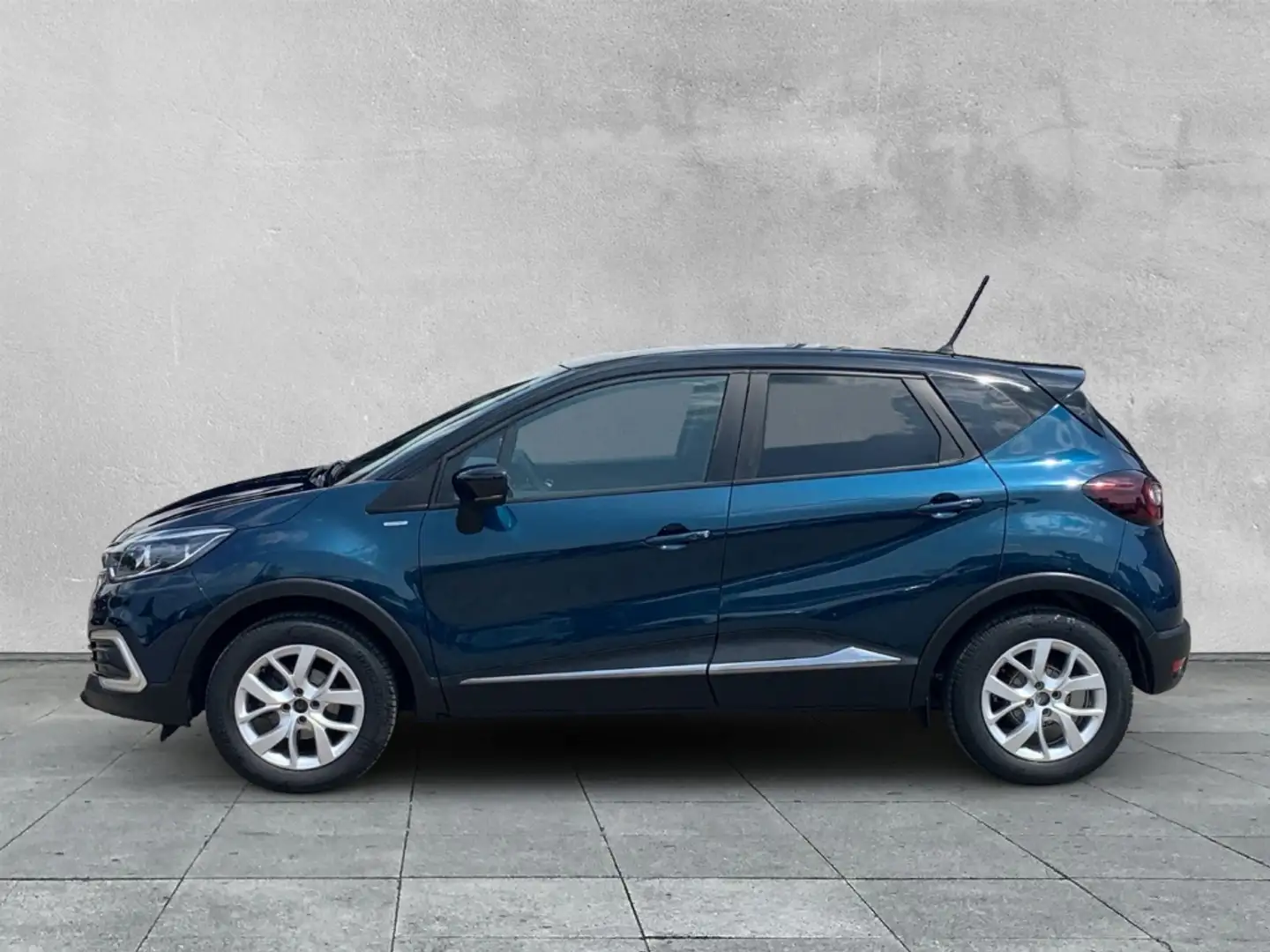 Renault Captur LIMITED TCe 90 PDC+NAVI+KLIMA+LED+DAB+USB Blau - 2
