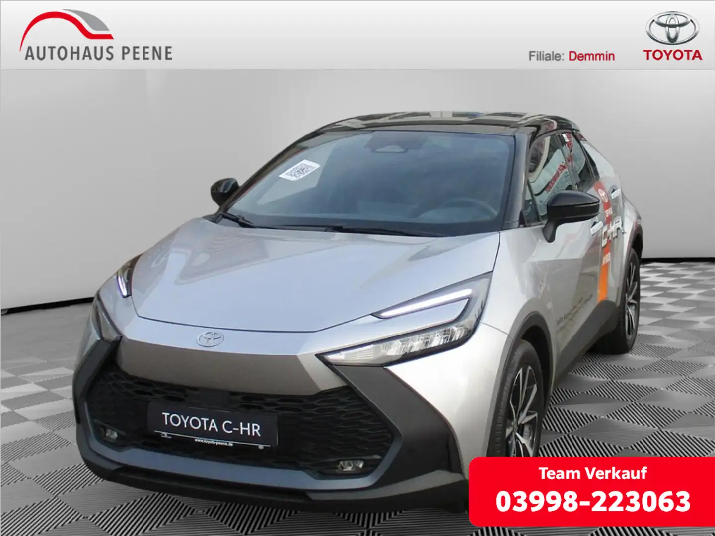 Toyota C-HR 1.8 Hybrid Team D Silber - 1