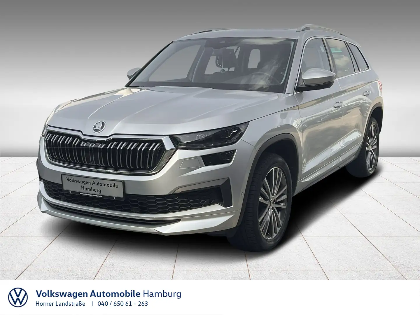 Skoda Kodiaq Laurin & Klement 2.0 TDI DSG 4x4 Leder Silber - 1