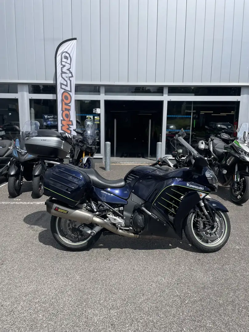 Kawasaki GTR 1400 Bleu - 1