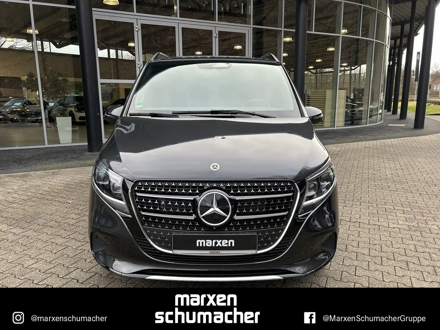 Mercedes-Benz V 300 V 300 d AVANTGARDE Plus Lang Standh.+AHK+Distro Grau - 2