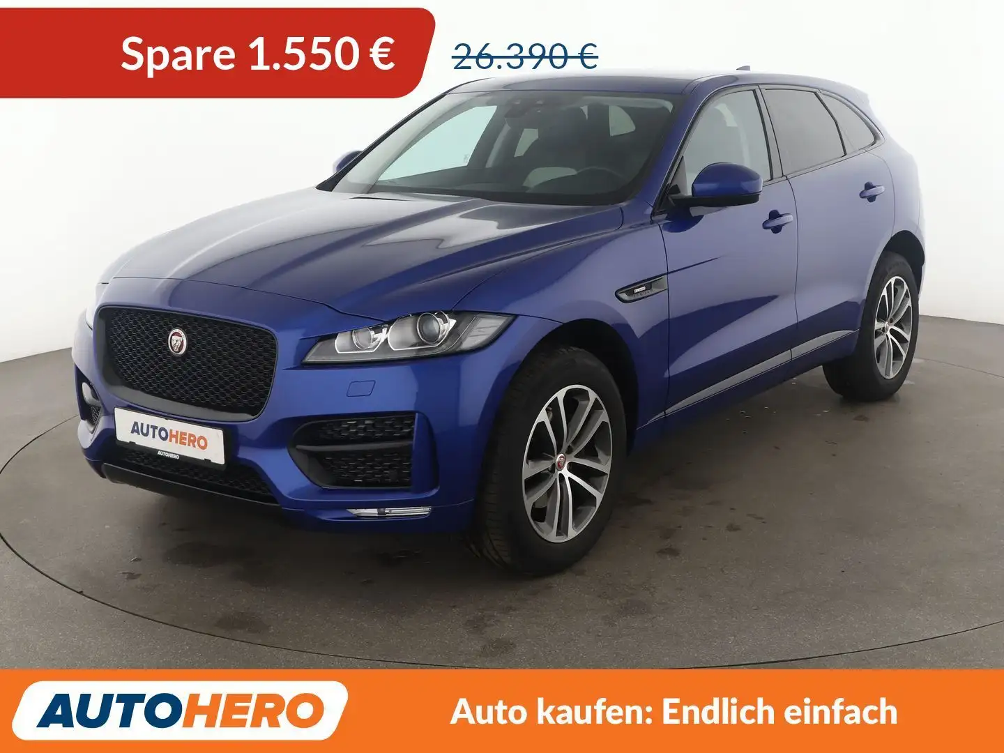 Jaguar F-Pace 25t R-Sport AWD Aut.*NAVI*BI-XENON*TEMPO*CAM*PDC* Azul - 1