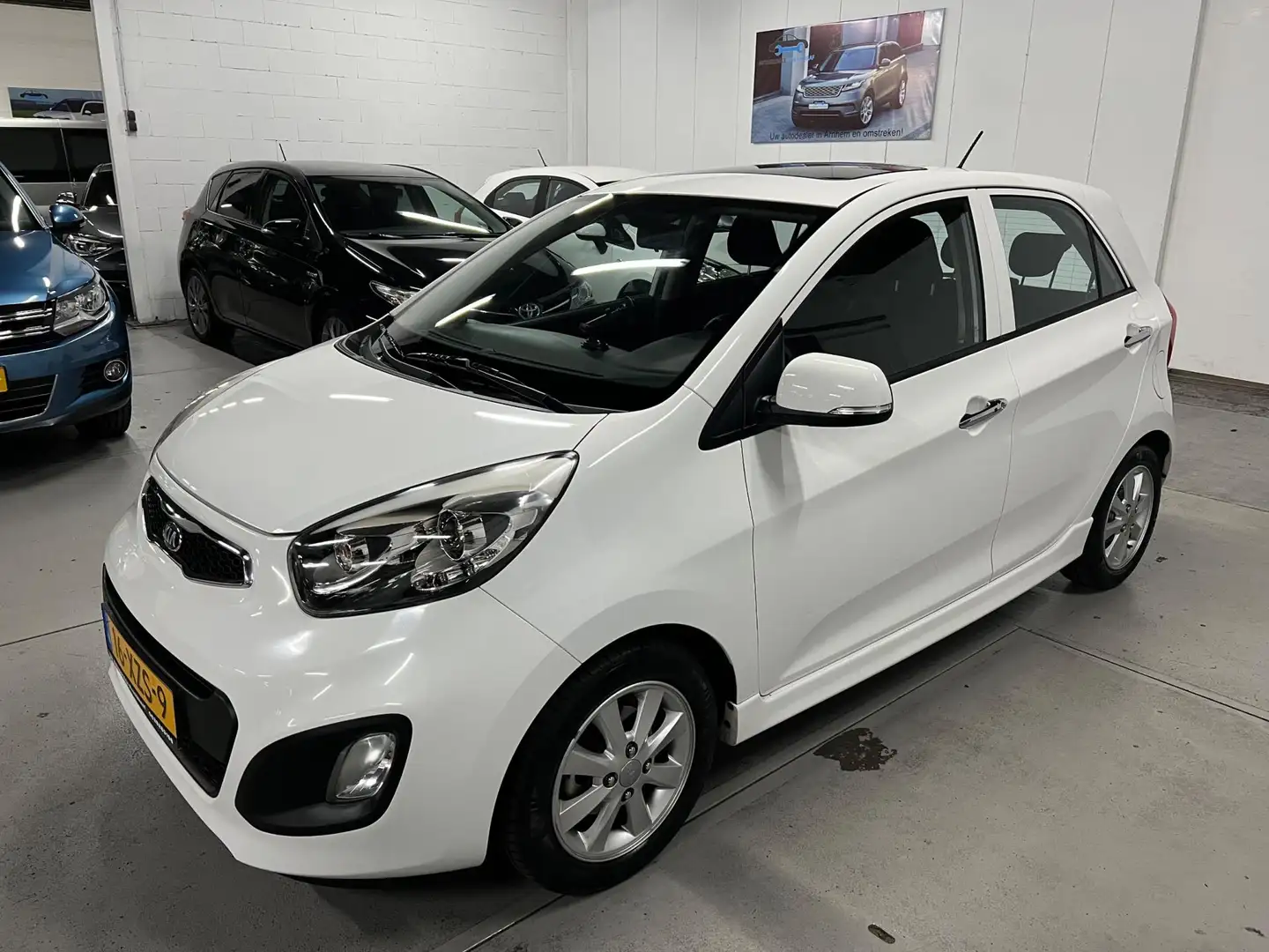 Kia Picanto 1.2 CVVT ISG Super Pack KEYLESS / SCHUIFDAK Blanc - 2