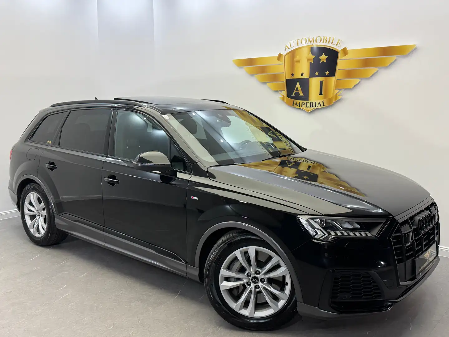 Audi Q7 55 TFSI e Quattro //1. BESITZ//S-LINE//FACELIFT// Schwarz - 1