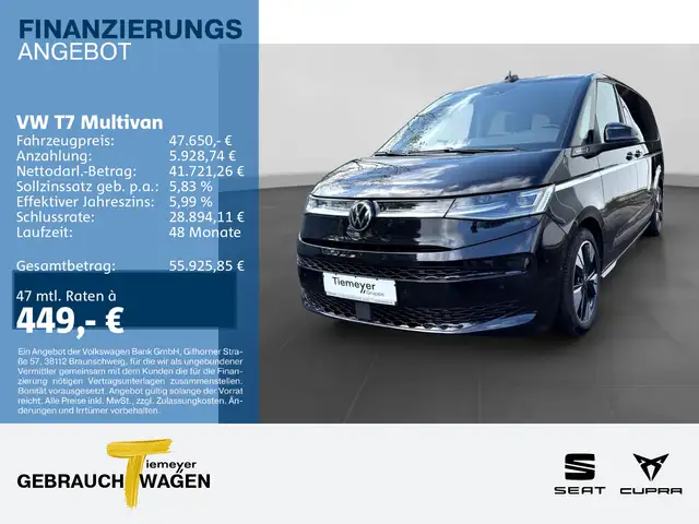 Volkswagen T7 Multivan TDI LÜ LANG STANDHZG 7-SITZE AHK LM1