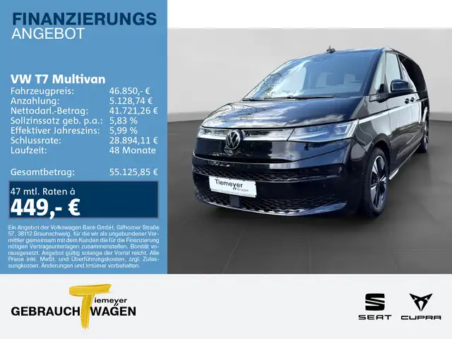 Volkswagen T7 Multivan TDI LÜ LANG STANDHZG 7 SITZE AHK LM1