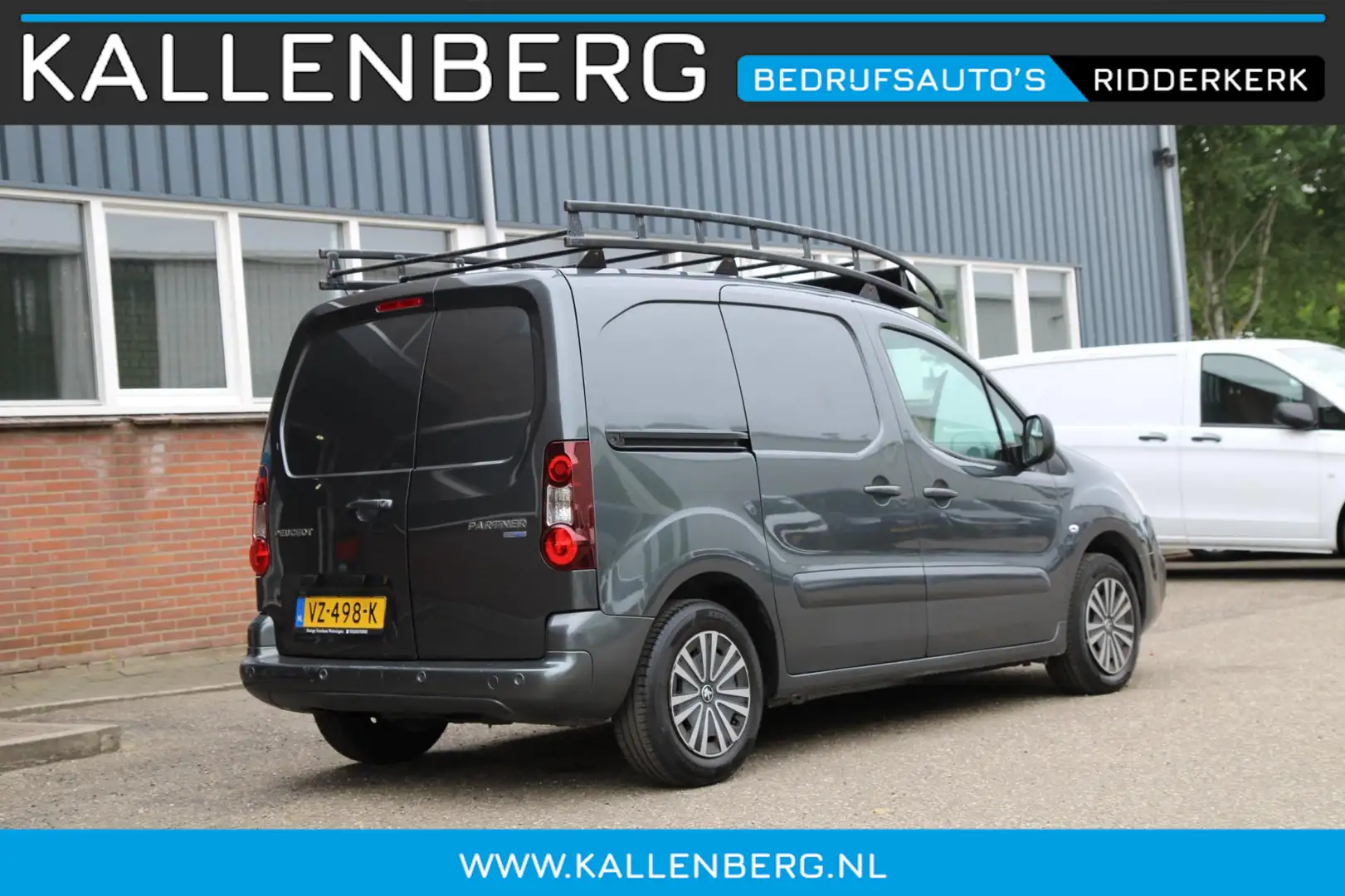 Peugeot Partner 120 1.6 BlueHDi 100 L1 Première Automaat EURO 6 / Grijs - 2