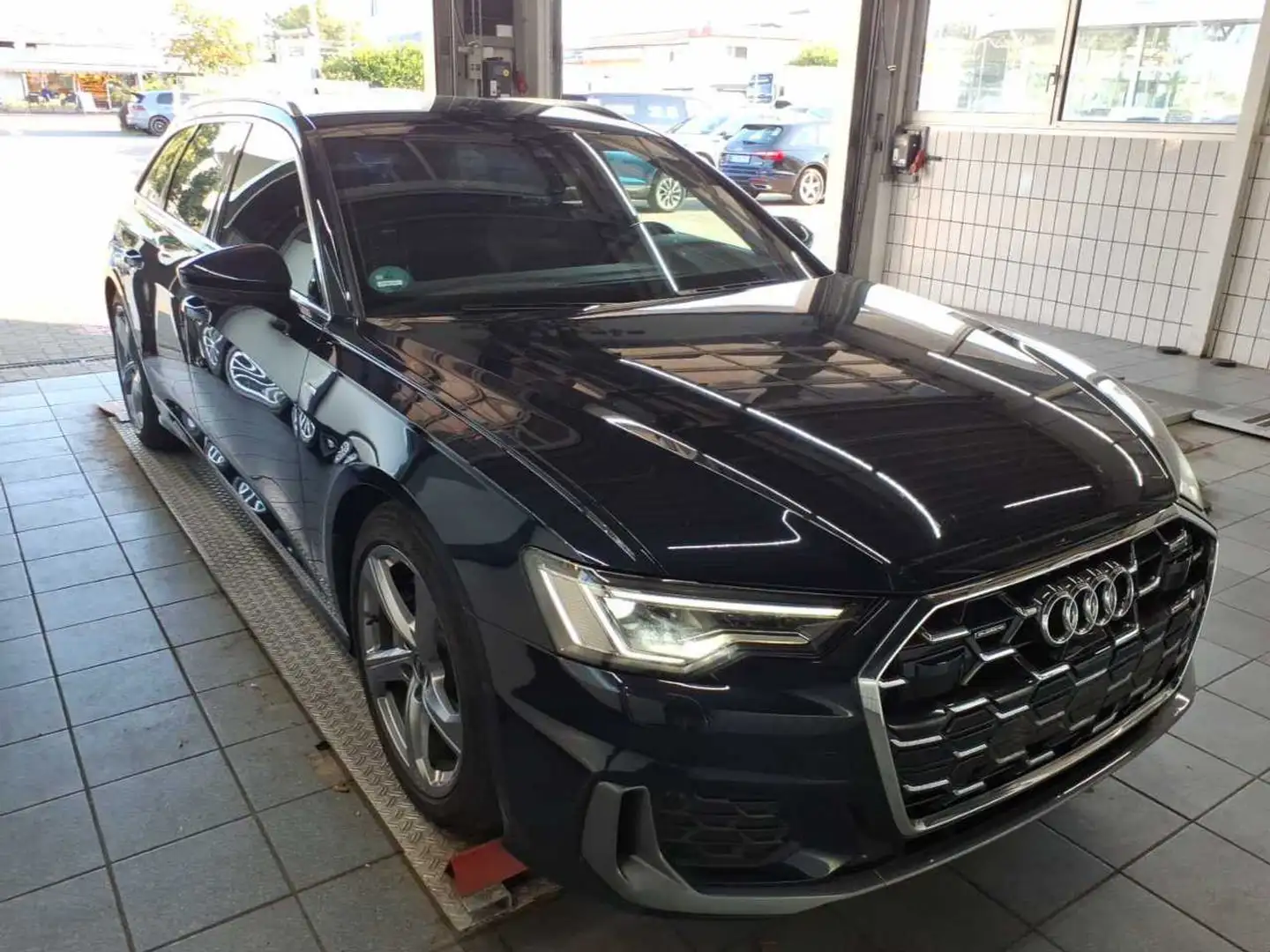 Audi A6 S line 45 TDI qu. Tour*AHK*Stndhzg*Kame Blau - 2