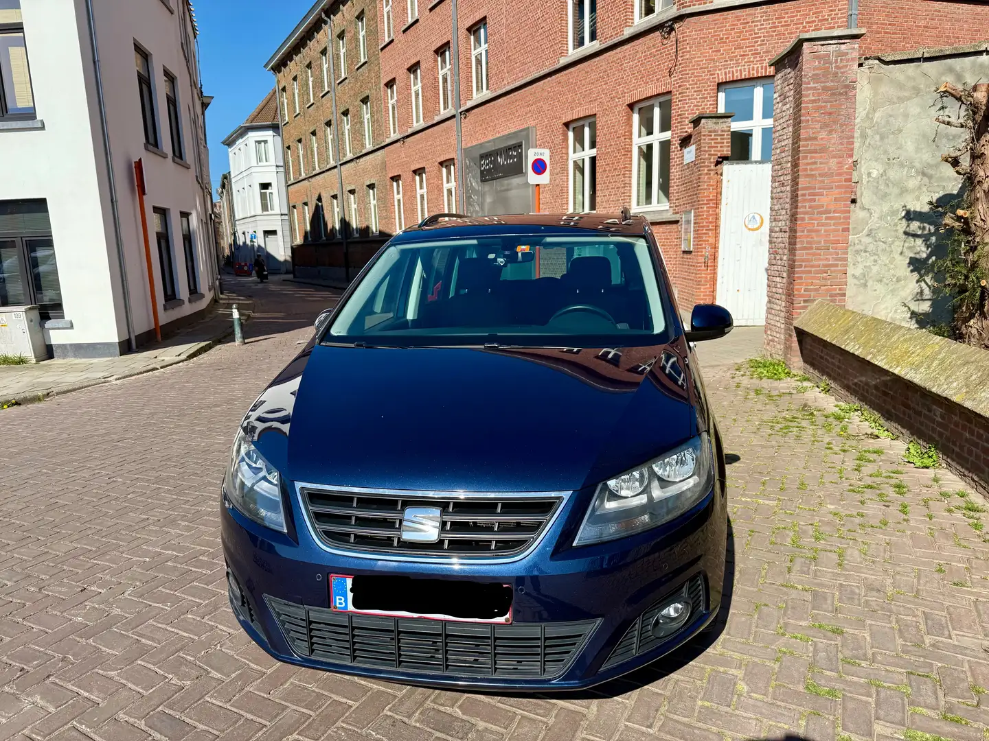SEAT Alhambra Alhambra 2.0 TDI Ecomotive Style Blauw - 1