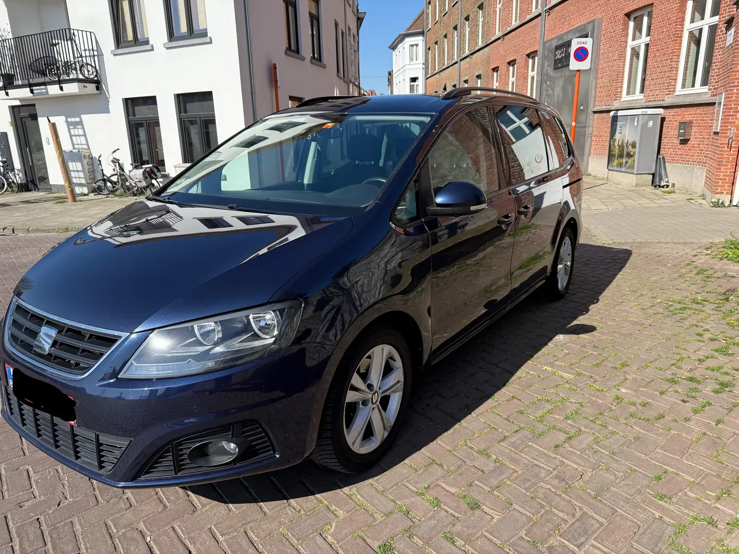 SEAT Alhambra Alhambra 2.0 TDI Ecomotive Style Blauw - 2