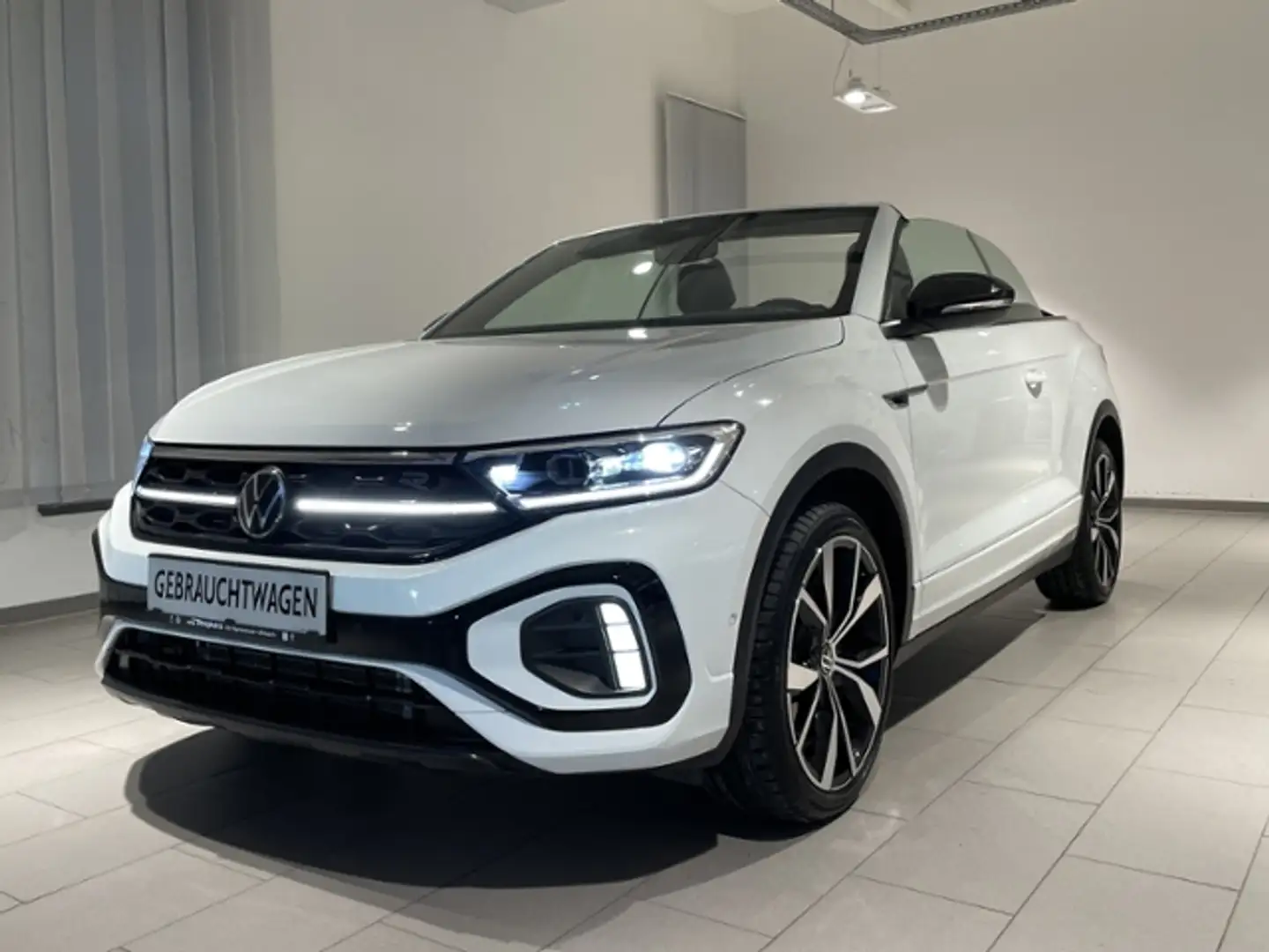 Volkswagen T-Roc Cabrio 1.5 DSG R-Line BLACK STYLE +NAVI Weiß - 2