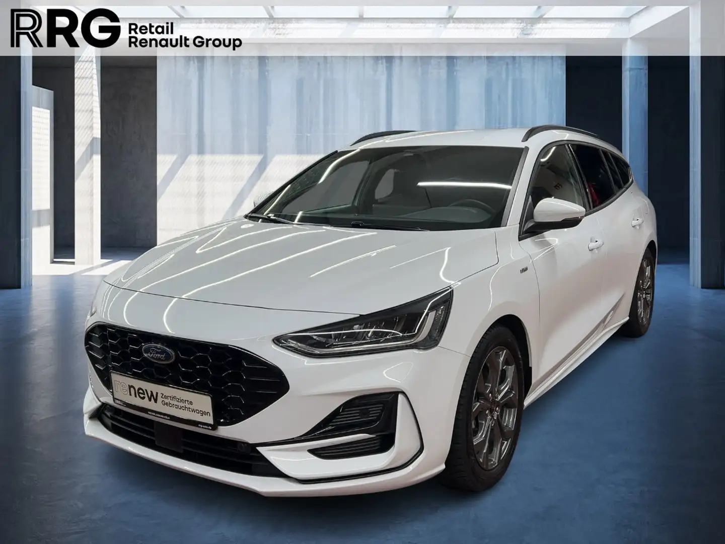 Ford Focus TURNIER ST-Line EcoBoost 155 Weiß - 1