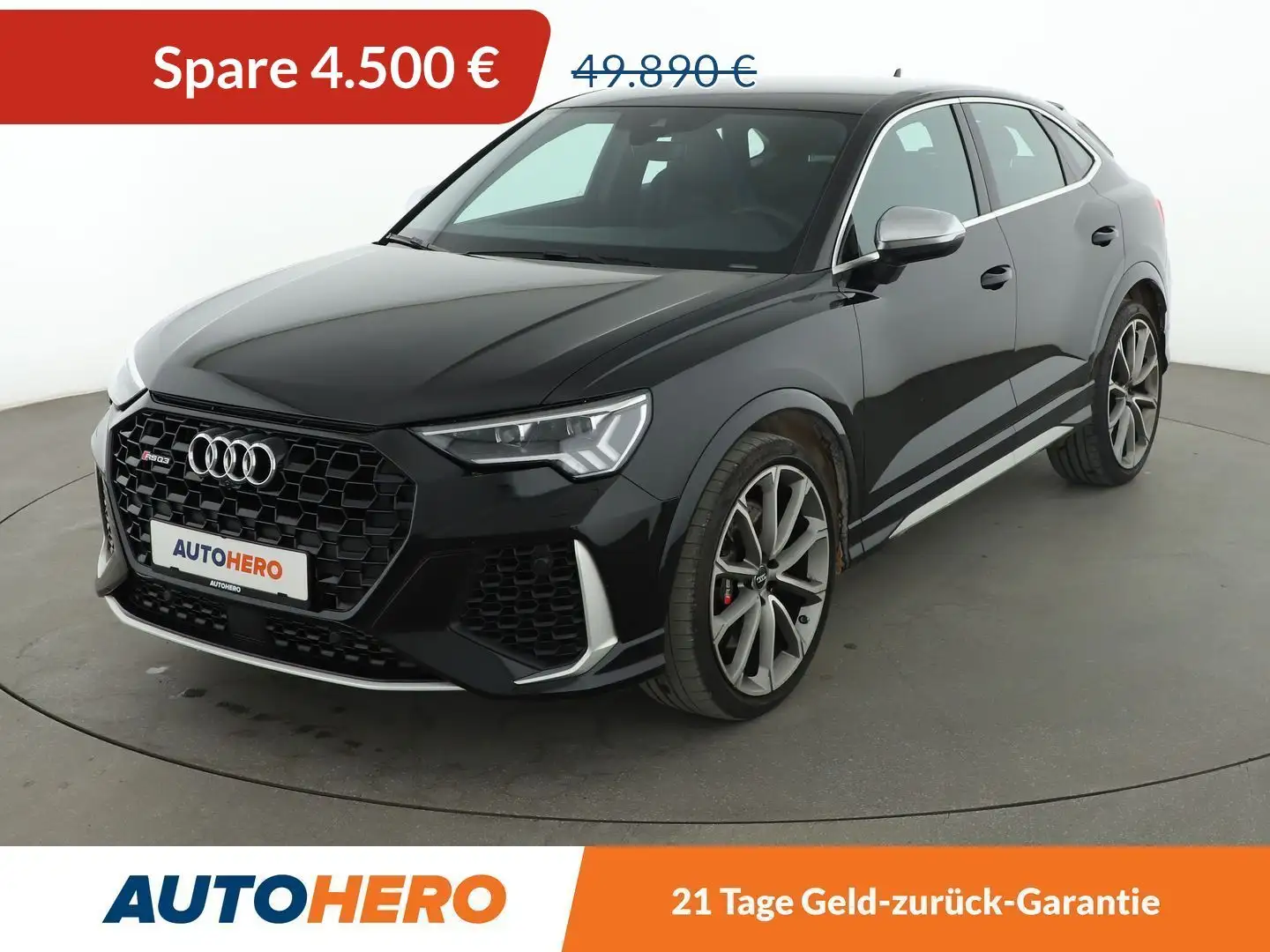 Audi RS Q3 2.5 TFSI quattro Aut.*MATRIX*B&O*ACC*NAVI*CAM*SHZ* Schwarz - 1