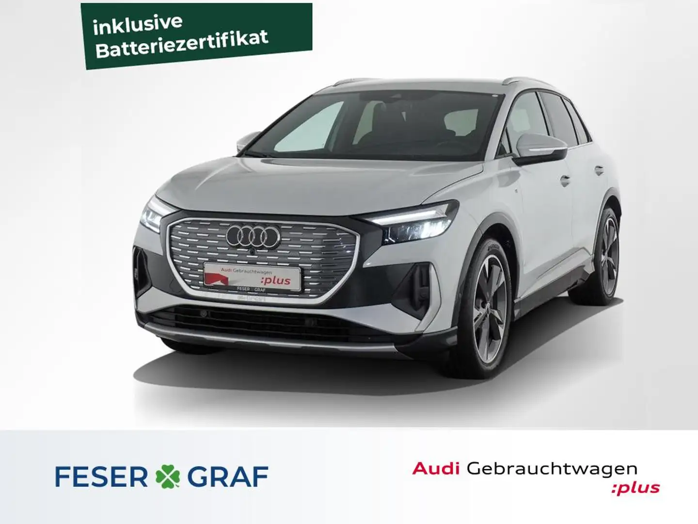 Audi Q4 e-tron 40 e-tron Head-Up/Navi/LED/Kamera/AHK/Alu-20` Wit - 1