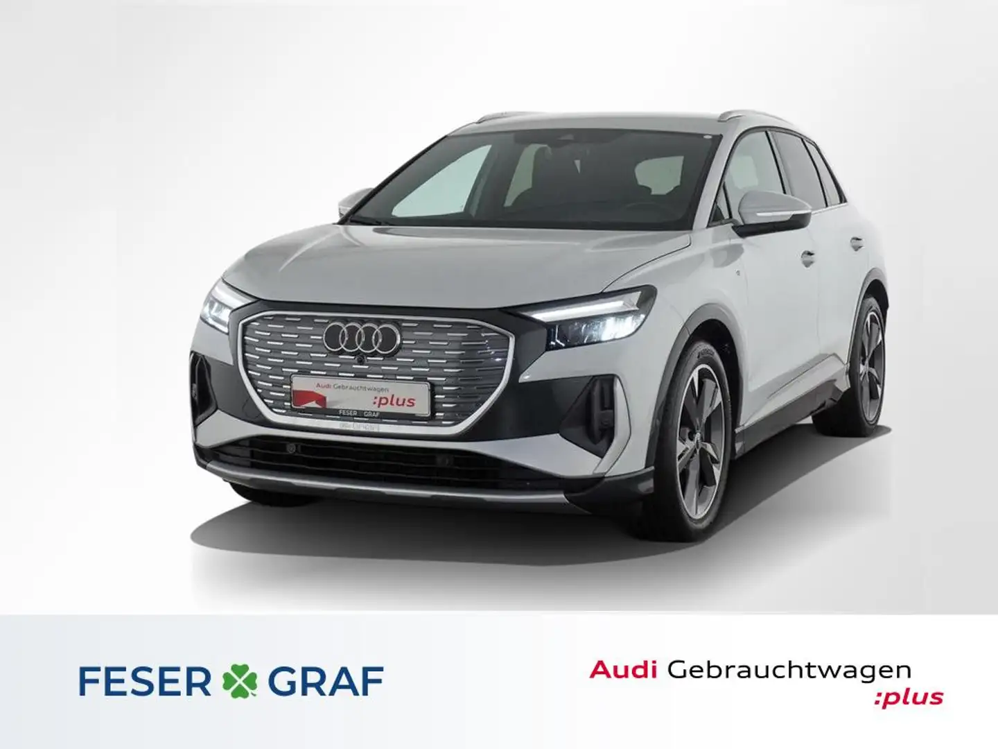 Audi Q4 e-tron 40 e-tron Head-Up/Navi/LED/Kamera/AHK/Alu-20` Weiß - 1