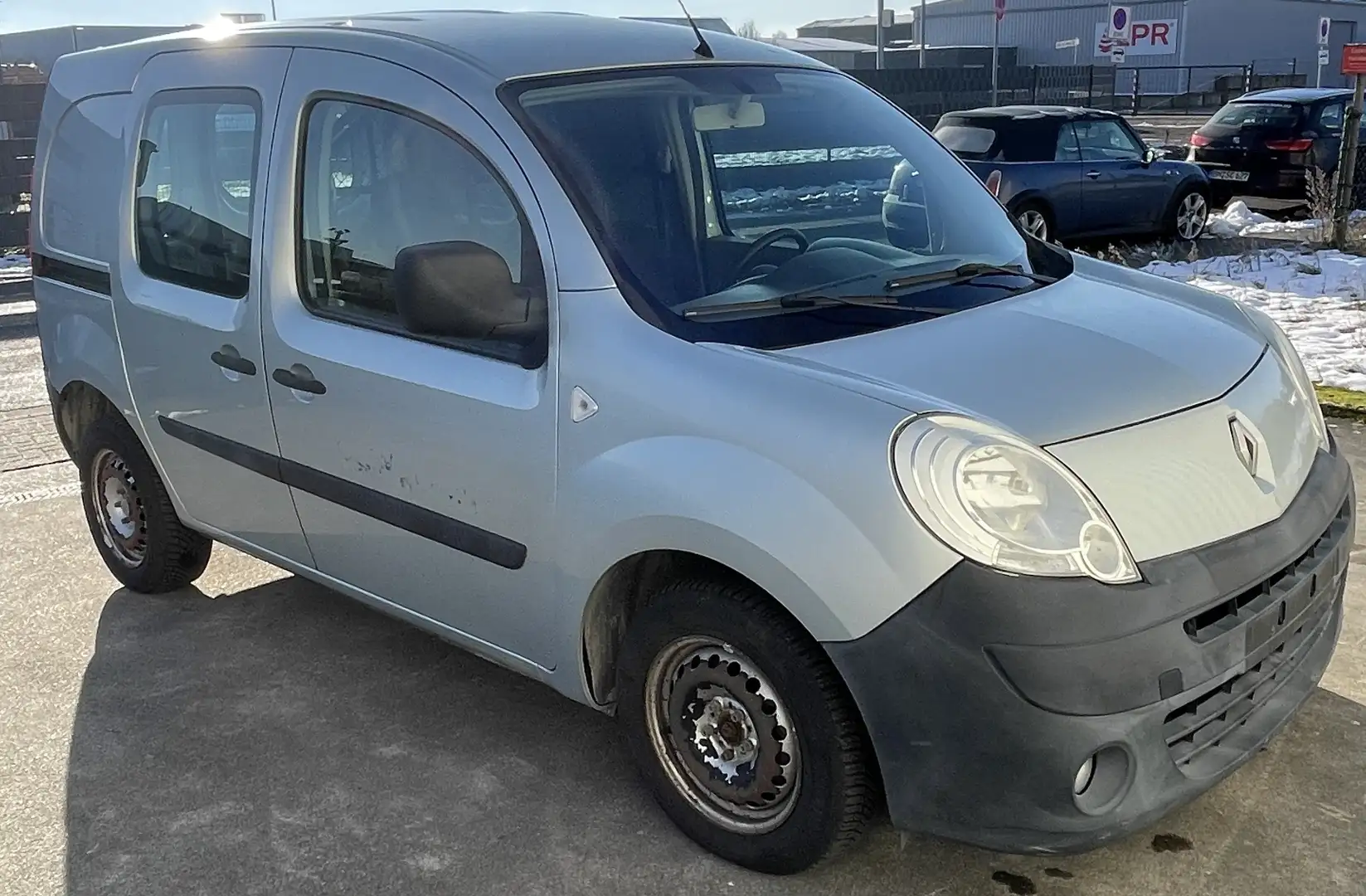 Renault Kangoo Rapid 1.5 dCi FAP Klima nur 77.000 MwSt ausweisbar Silber - 1