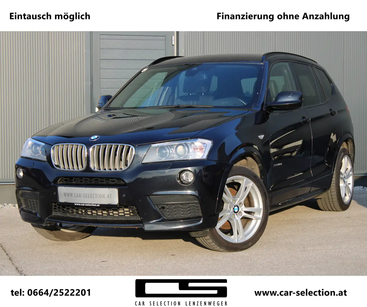 BMW X3 xDrive30d Ö-Paket Aut.///M Paket*Head Up*Voll* Schwarz - 1
