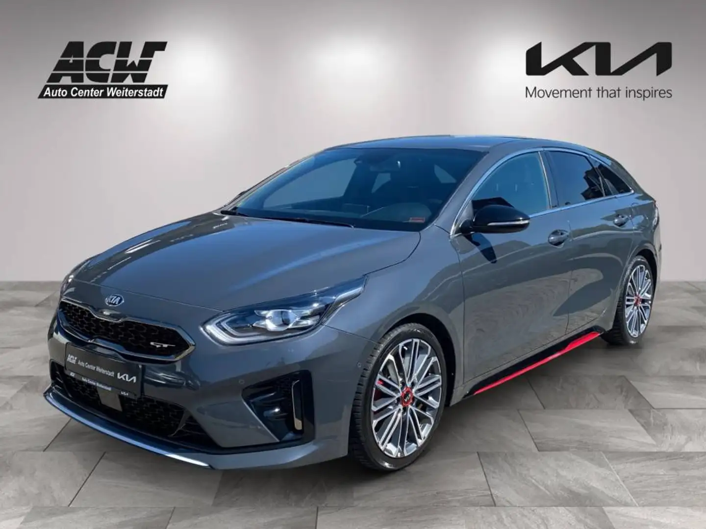 Kia ProCeed / pro_cee'd PROCEED 1.6T DCT GT 18Z FULL-LED KAMERA LEDER JBL Gris - 1