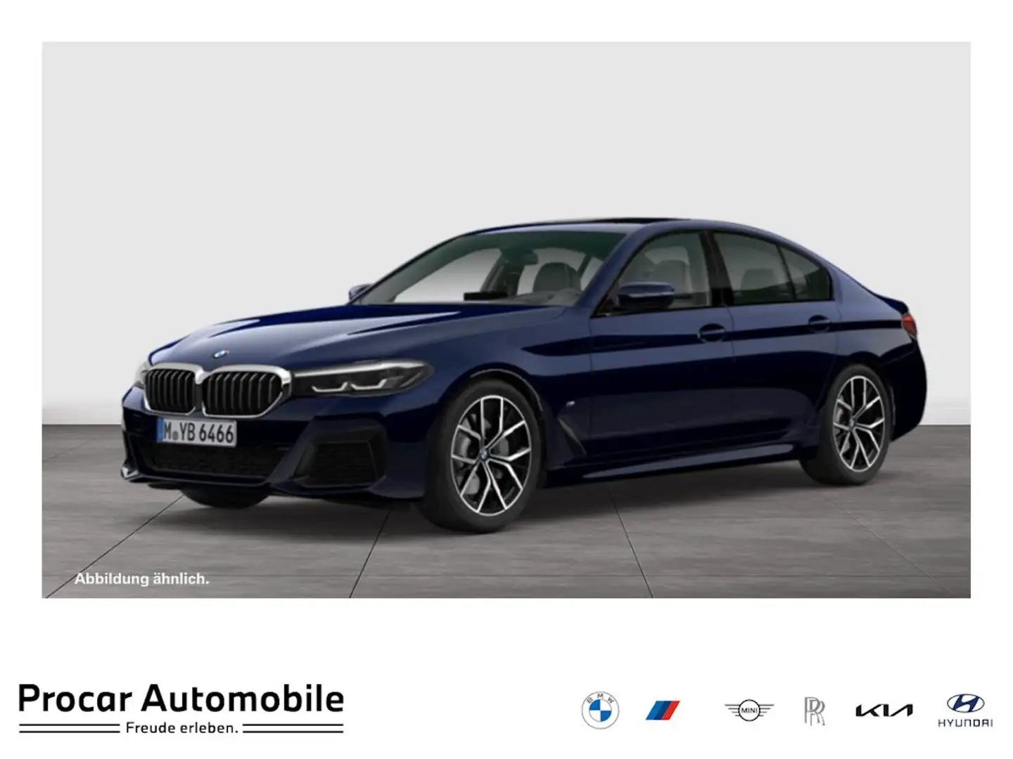 BMW 530 d xDrive Limousine M Sport Glasd. LC Prof. RFK DAB Bleu - 1