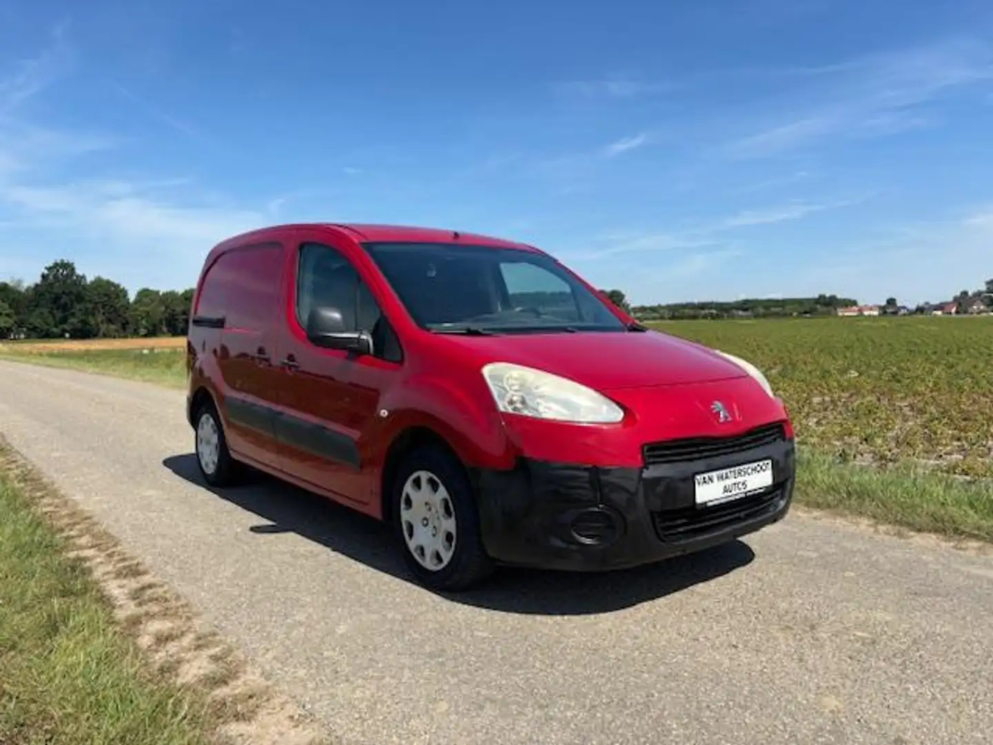 Peugeot Partner 1.6 HDI 3 PERSOONS Rosso - 1