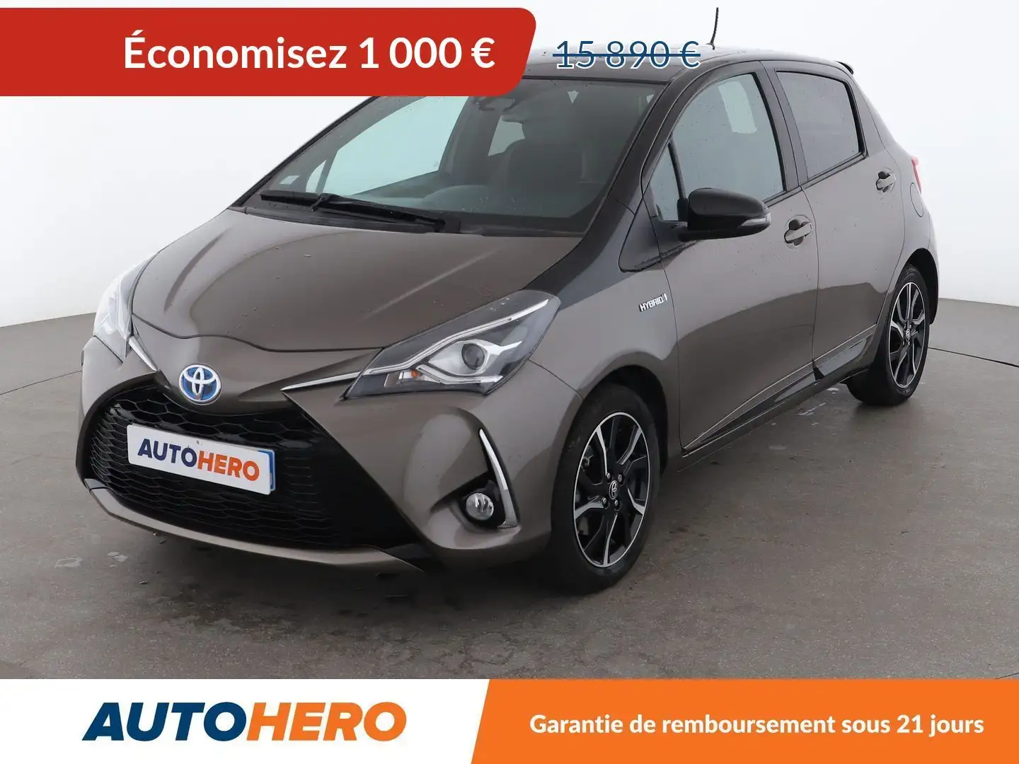 Toyota Yaris 1.5 Hybrid Collection Gris - 1