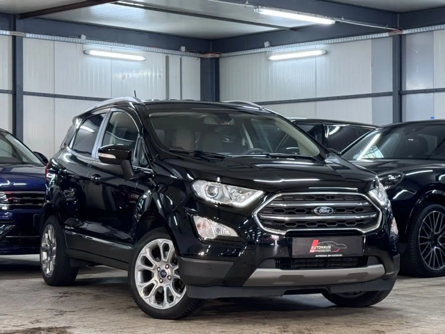 Ford EcoSport TitaniumSSHZ*AHK*KAME*BIXEN*APP*DAB* Schwarz - 1