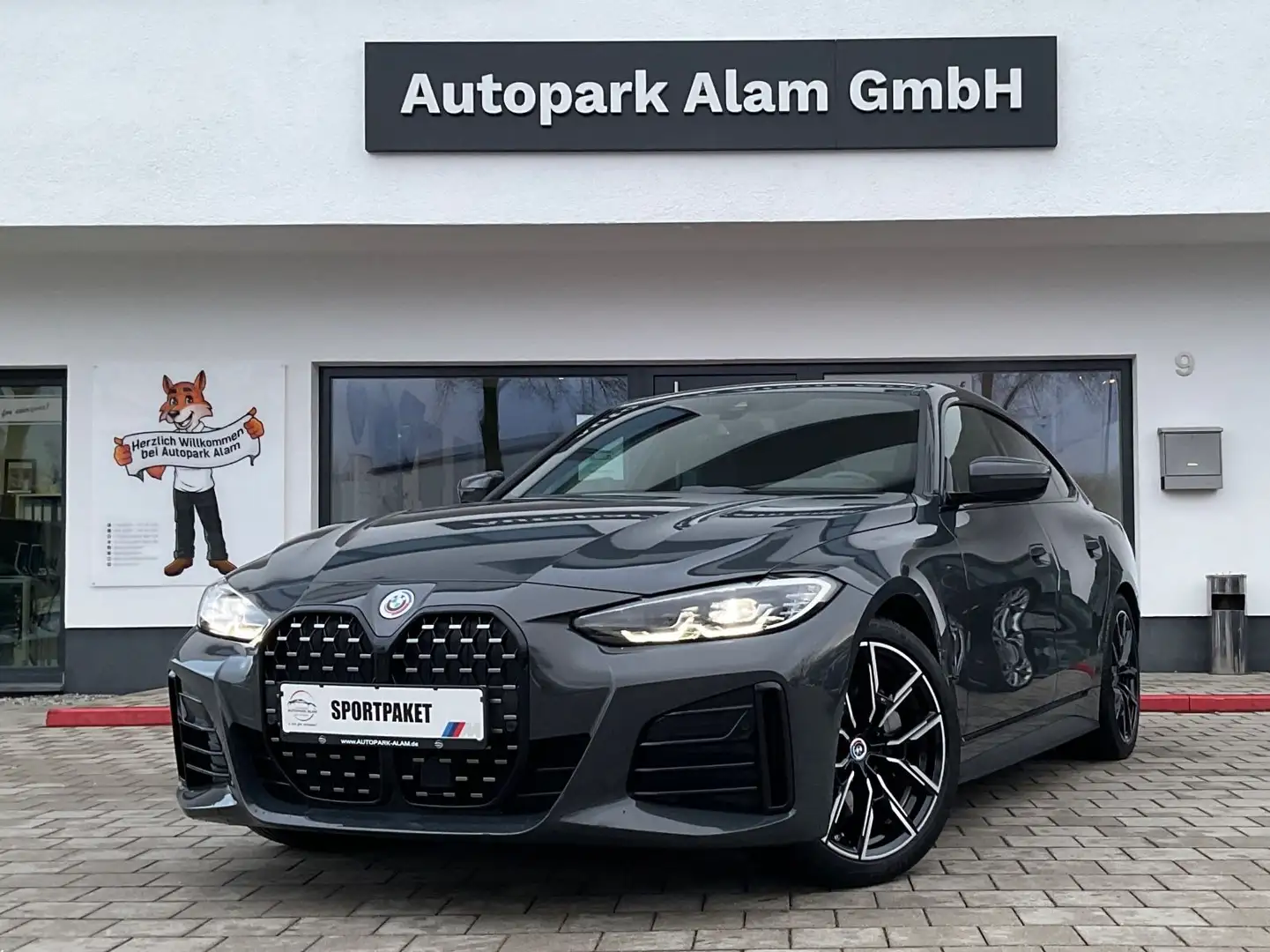 BMW 430 430i GranCoupe xDrive M Sport ACC LED Leder Wide Grey - 1