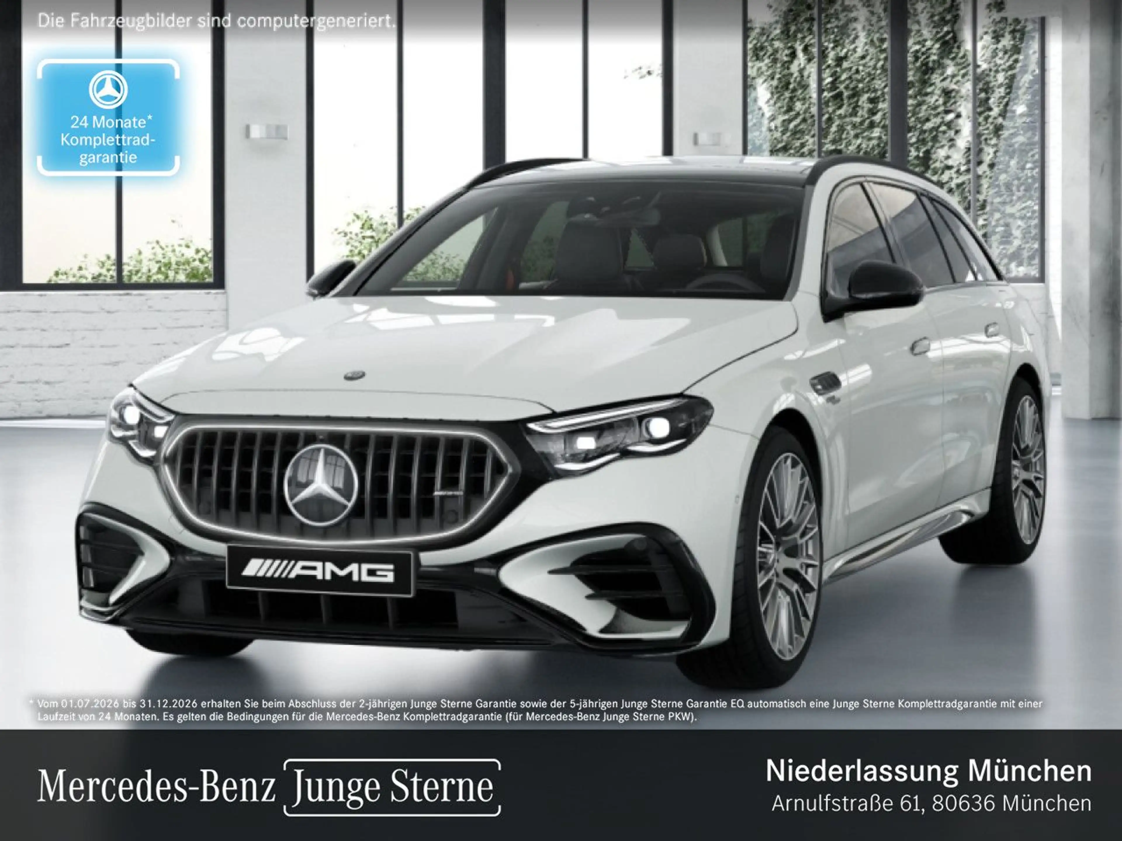 Mercedes-Benz E 53 AMG T 4M Hybrid Fahrass 360° Pano Burmester