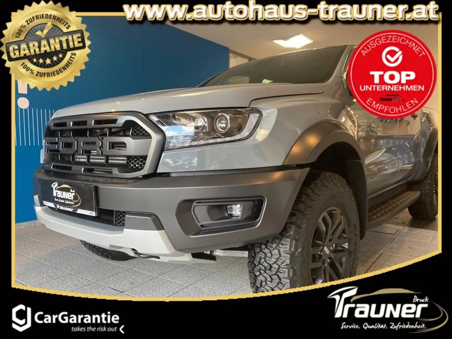 Ford Ranger Doppelkabine Raptor 4x4 2,0 EcoBlue Aut. Grigio - 1