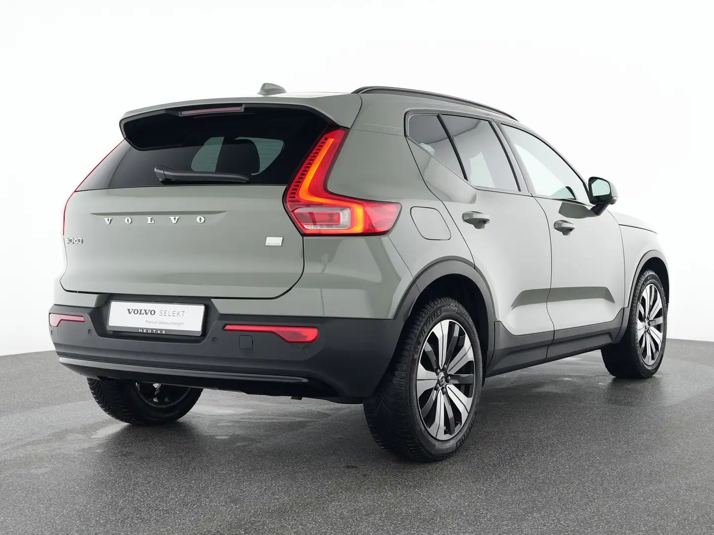 Volvo XC40 T5 Recharge Geartronic Plus Dark 19"+360° Grün - 2